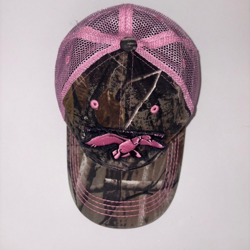Camo Pink Duck Commander Hat - Picture 2 of 13